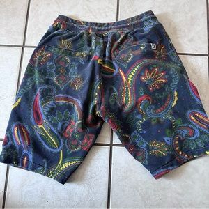 Billionaire Boys Club BBC Paisley Sweat Shorts Medium